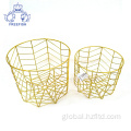 Metal Wire Storage Basket Eco-Friendly OEM wire laundry storage basket Manufactory